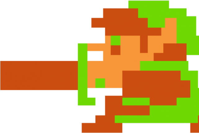 Zelda Clipart 8 Bit - Nintendo 8 Bit Pixel Art (640x480), Png Download