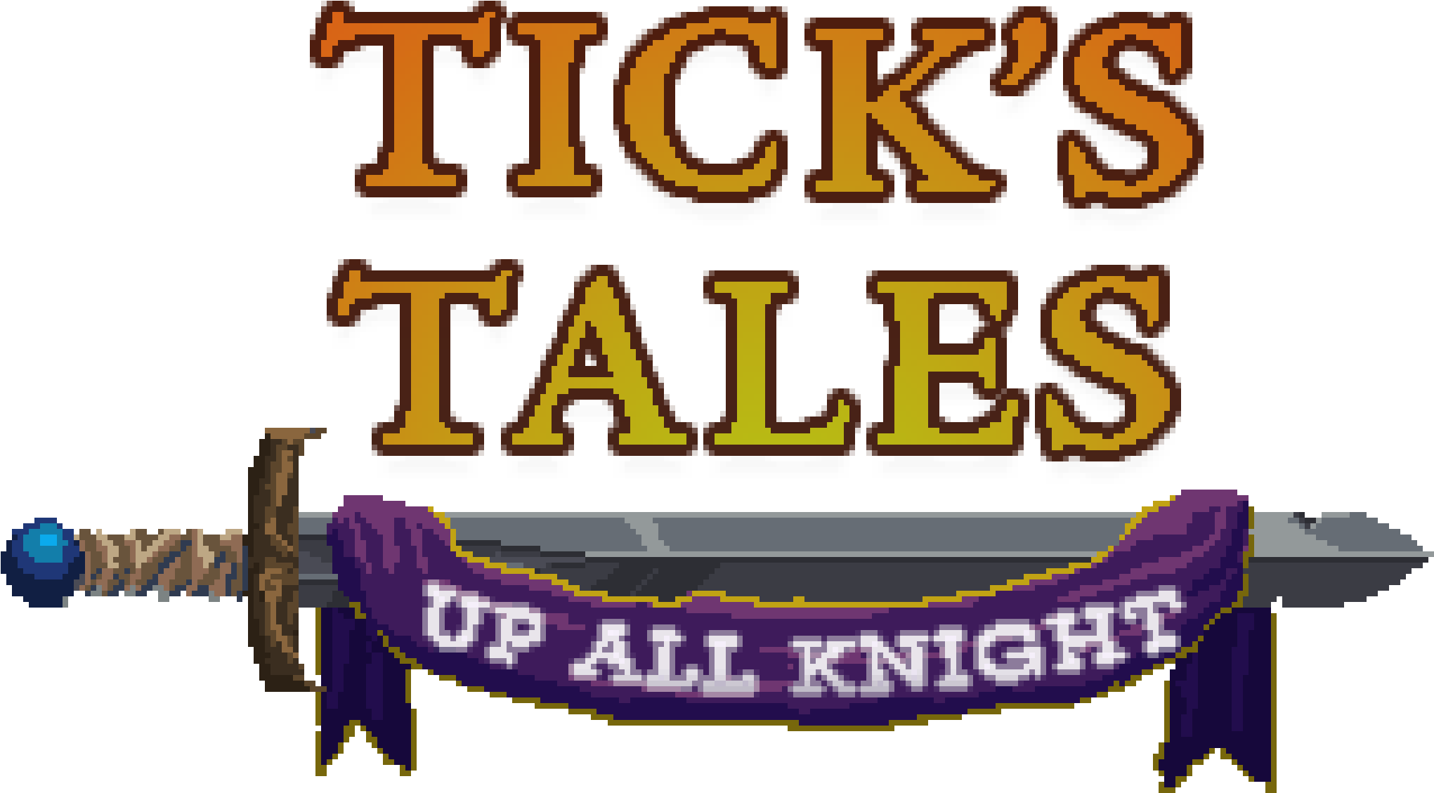 Tickstales Logo - Up All Knight (2056x1144), Png Download