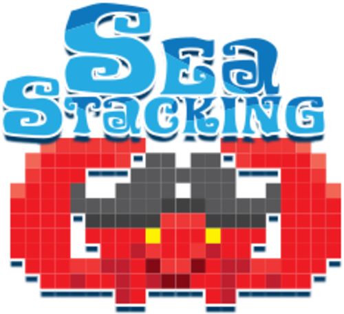 8bit And Retro Gamers Eat Your Heart Out Sea Stacking - Poster (500x457), Png Download