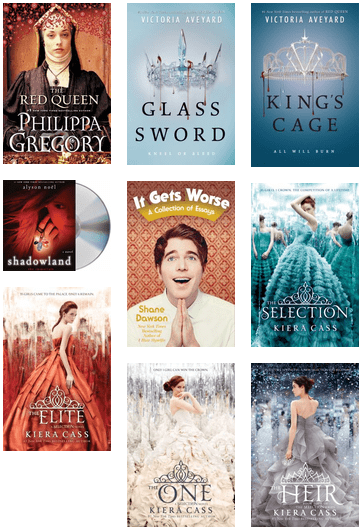 @skybooks Of The Hamilton Public Library Teen Review - Hardcover: The Selection By Cass Kiera (436x574), Png Download