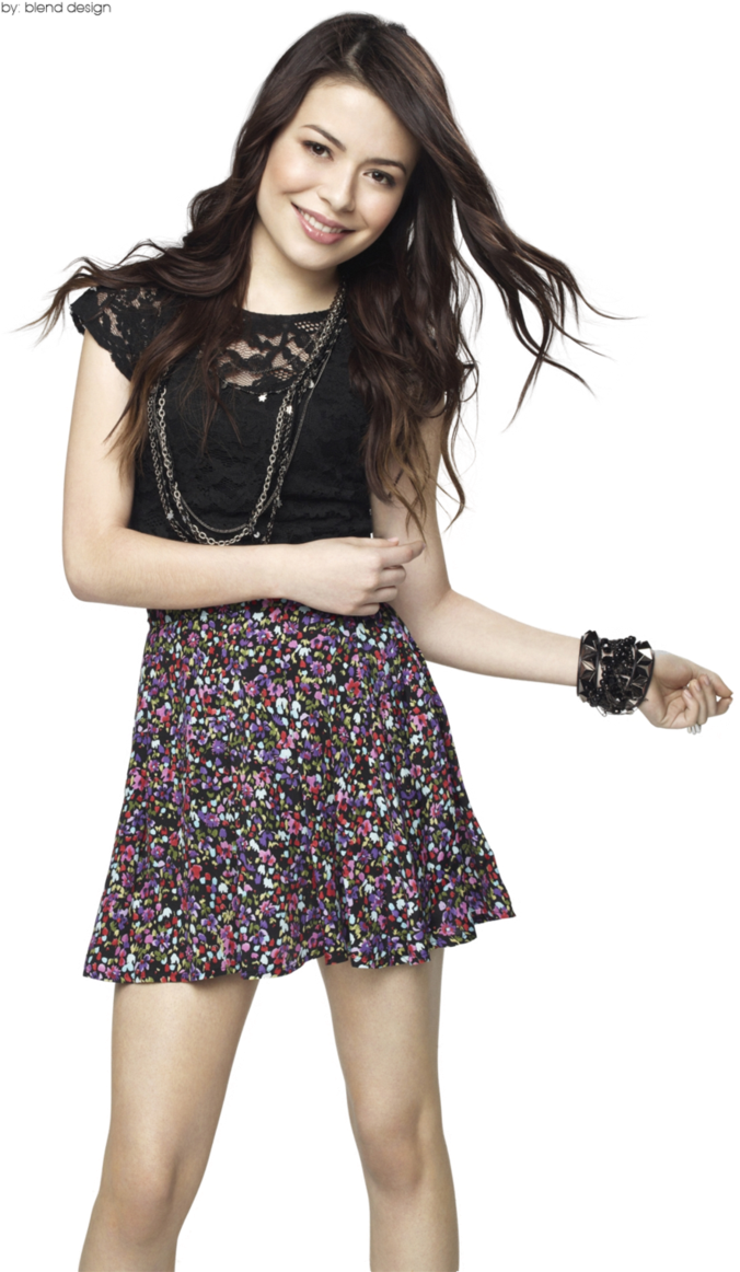 Miranda Cosgrove Png Psds - Carly And Sam Then And Now (687x1162), Png Download