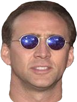 Nic Cage Hooked Up With Miranda Cosgrove - Nicolas Cage Sunglasses (700x500), Png Download