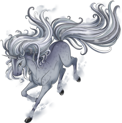 Mist Unicorn - Unicorn (400x400), Png Download