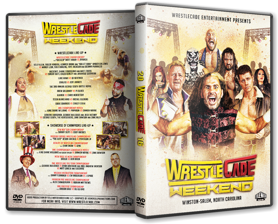 Wrestlecade Weekend 3dcover - Title Match Wrestling (1023x768), Png Download