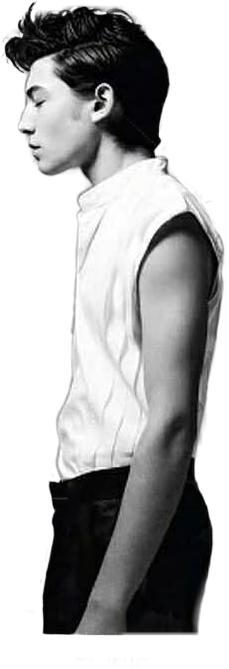 Ezramiller Drummer Ezra Boy Blackandwhite - Ezra Miller Side Profile (229x669), Png Download