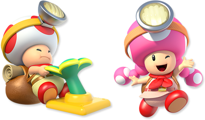 Personajes Captain Toad (940x400), Png Download