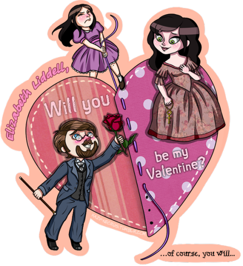 Valentine& - Alice Madness Returns Alice And Lizzie (500x547), Png Download