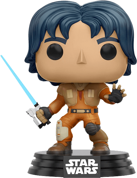 Star Wars Rebels Ezra Bridger Pop Bobblehead - Star Wars (622x622), Png Download