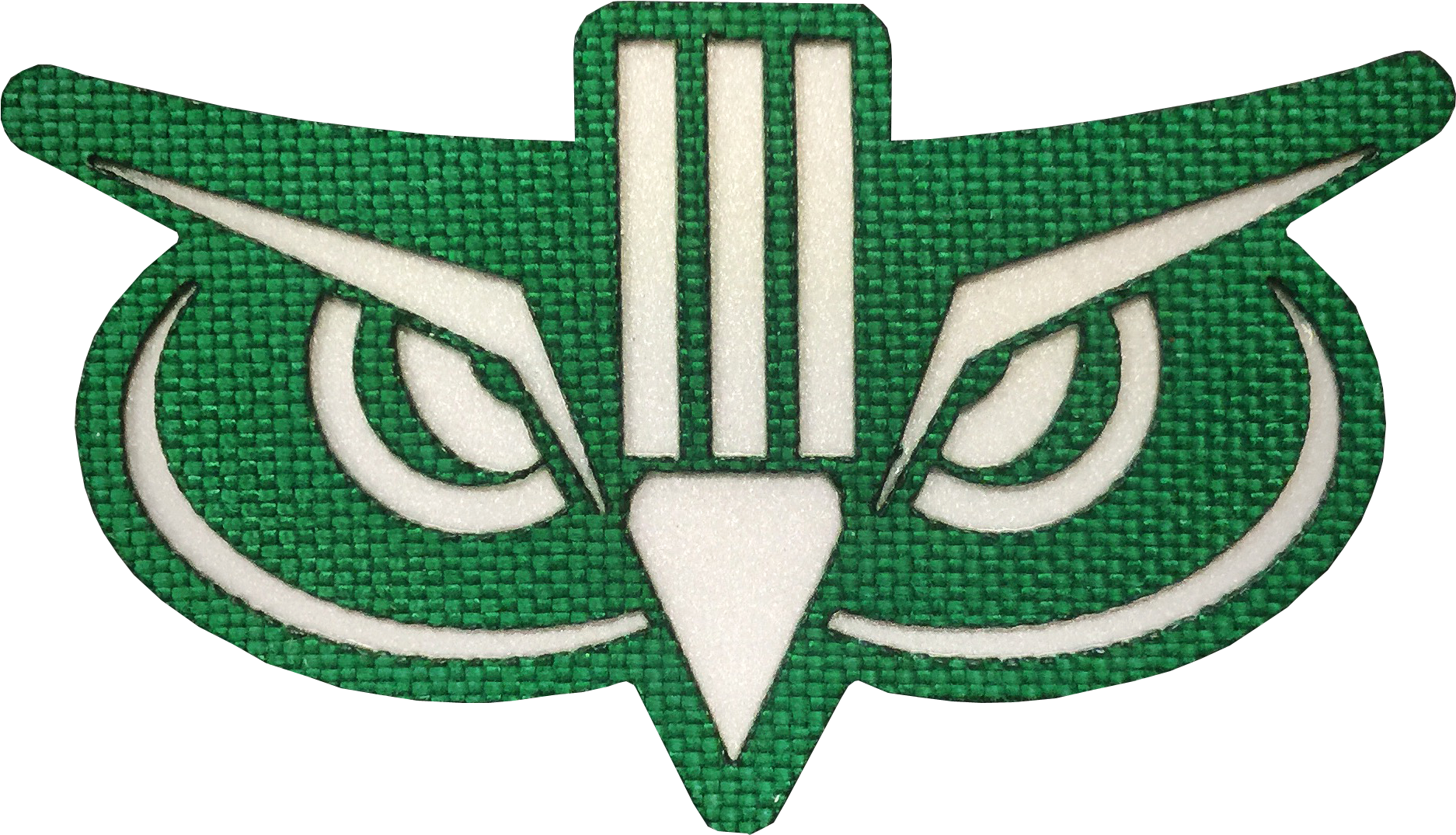 Image Of Whooligan Reflective Kelly/white Owl Patch - Emblem (2448x2448), Png Download