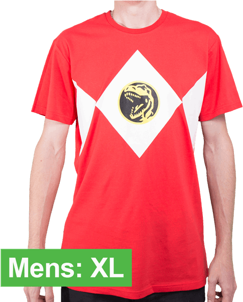 Mighty Morphin' Power Rangers - Morphin Power Rangers Red Ranger (600x600), Png Download