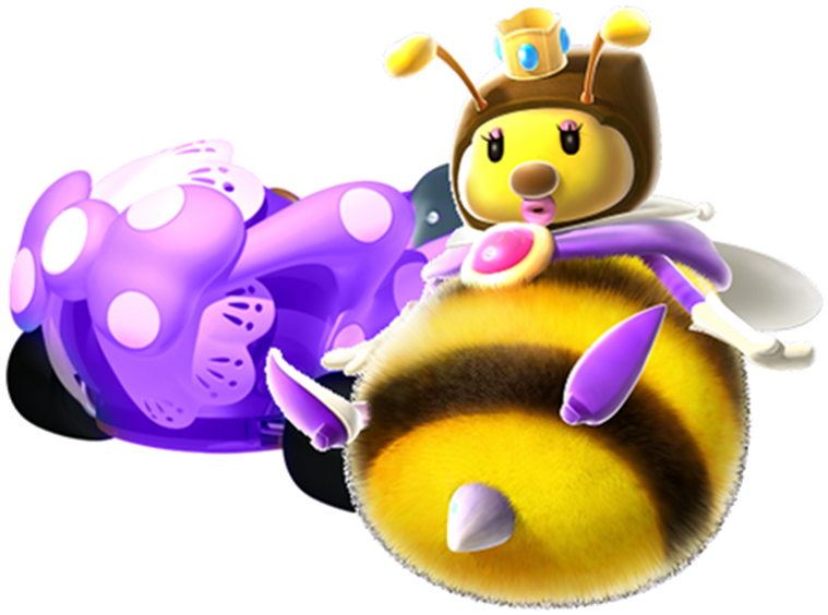 Which One Of These Mario Chars Would Be The Best Choice - Honey Queen Bee Mario Kart (773x580), Png Download