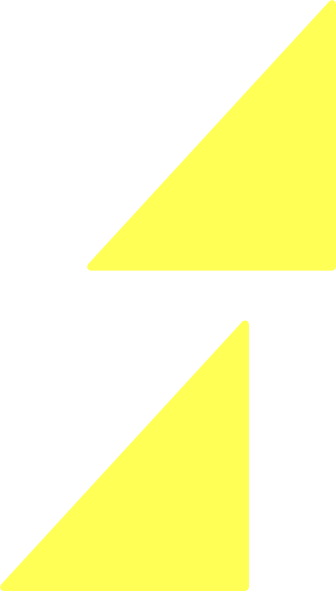 Yellow Triangle Clip Art - Clip Art (336x591), Png Download