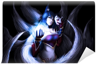 Ahri Poster Poster Print (landscape) - A1, 23.4 X 33.1 (400x400), Png Download