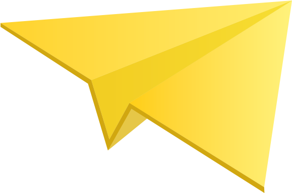 Transparent Png Yellow - Origami Paper (1200x628), Png Download