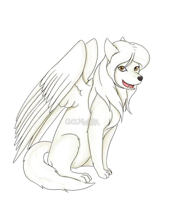 Vector Freeuse Library Angel At Getdrawings Com - Line Art (894x894), Png Download