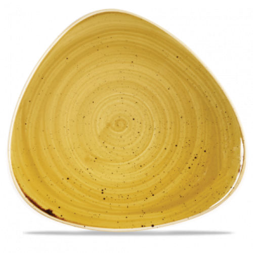 Churchill Stonecast Triangle Plate Mustard Seed Yellow - Churchill Stonecast Triangular Plate (500x500), Png Download