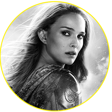 Avoid Superhero Confusion With Our Avengers - Thor Ragnarok Jane Foster (380x380), Png Download