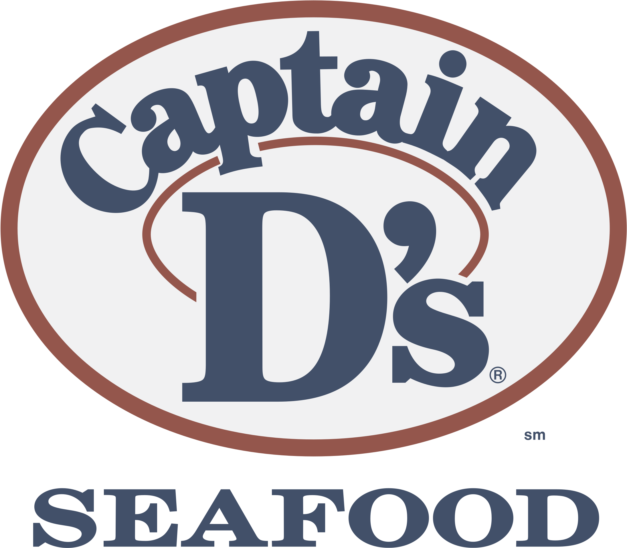Captain D's Seafood Logo Png Transparent - Captain D's Logo History (2400x2400), Png Download