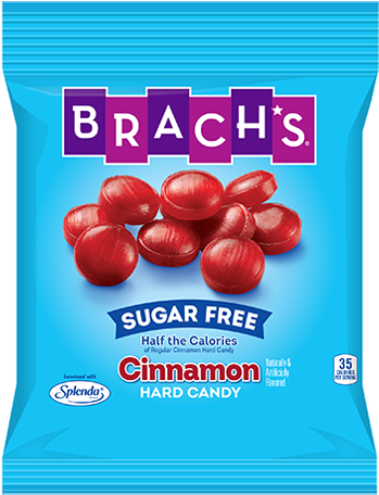 Brach's Sugar Free Cinnamon Discs Hard Candy - Brach's Hard Cinnamon Candy, Sugar Free - 3.5 Oz Bag (500x500), Png Download