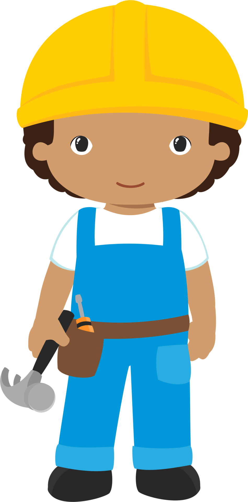 Bob The Builder Clipart - Construction Clipart (949x1920), Png Download