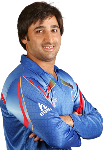 Afghan Cricket Team Captain (350x509), Png Download