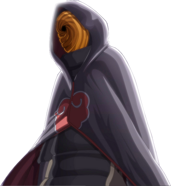 I'd Like It To Go From The Top Of His Hood To At Least - Tobi Akatsuki Hood (545x593), Png Download