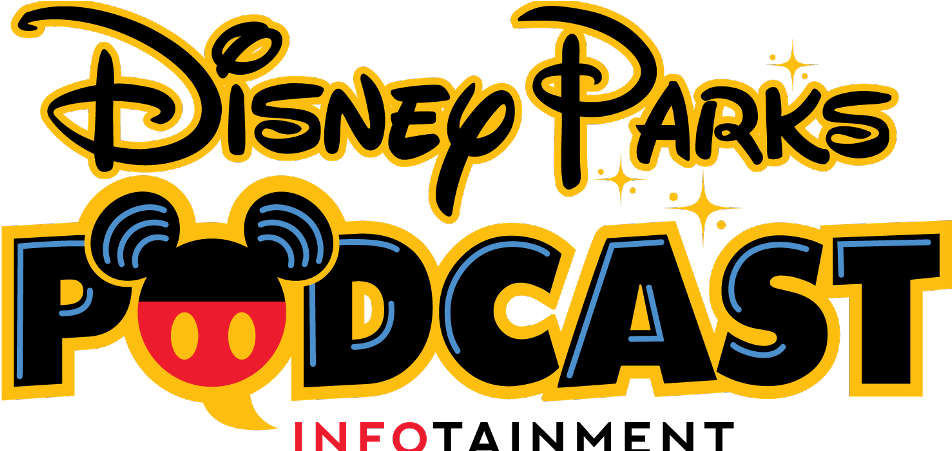 Disney Parks Podcast Live - Disney Theme Parks Logo (1000x450), Png Download