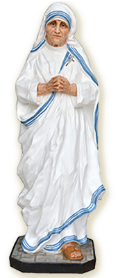 Madre Teresa Cm - Abito Di Madre Teresa Di Calcutta (350x400), Png Download