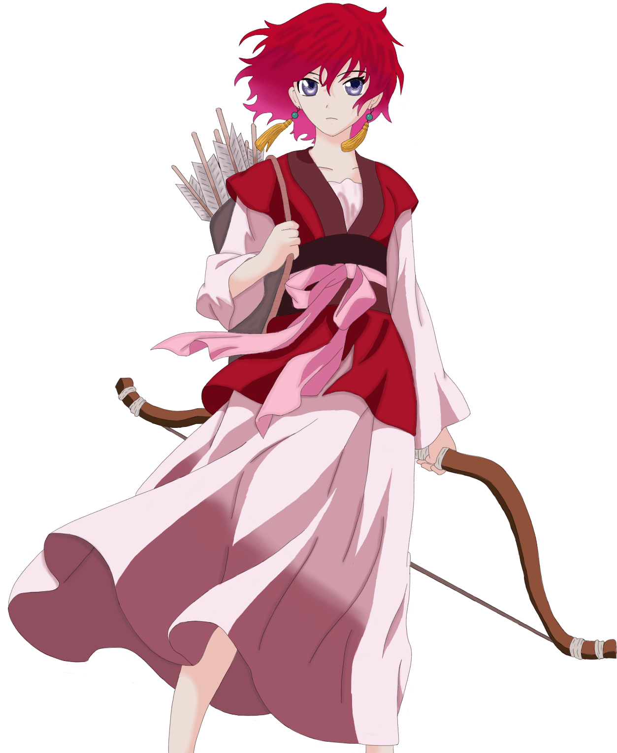 Akatsuki No Yona Wallpaper - Akatsuki No Yona Weapon Yona (2560x1600), Png Download