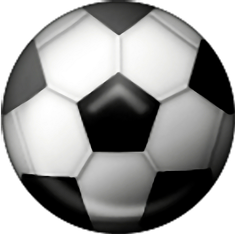 Balon De Futbol Emoji (464x462), Png Download