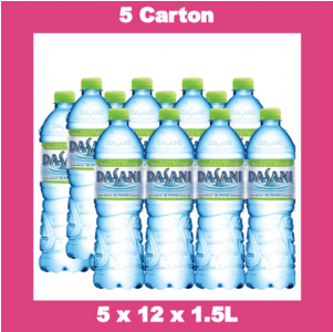 Dasani Mineral Water- Pet 5x12x1 - Dasani (300x400), Png Download