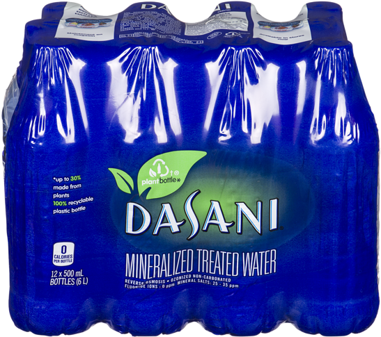 Dasani Water 500mlx12 - Dasani (580x580), Png Download