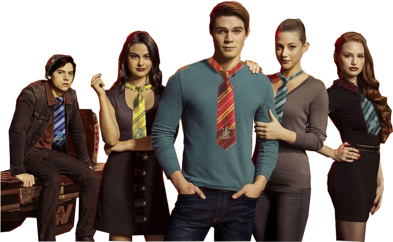 Riverdale - Riverdale Cast Transparent Png (804x490), Png Download