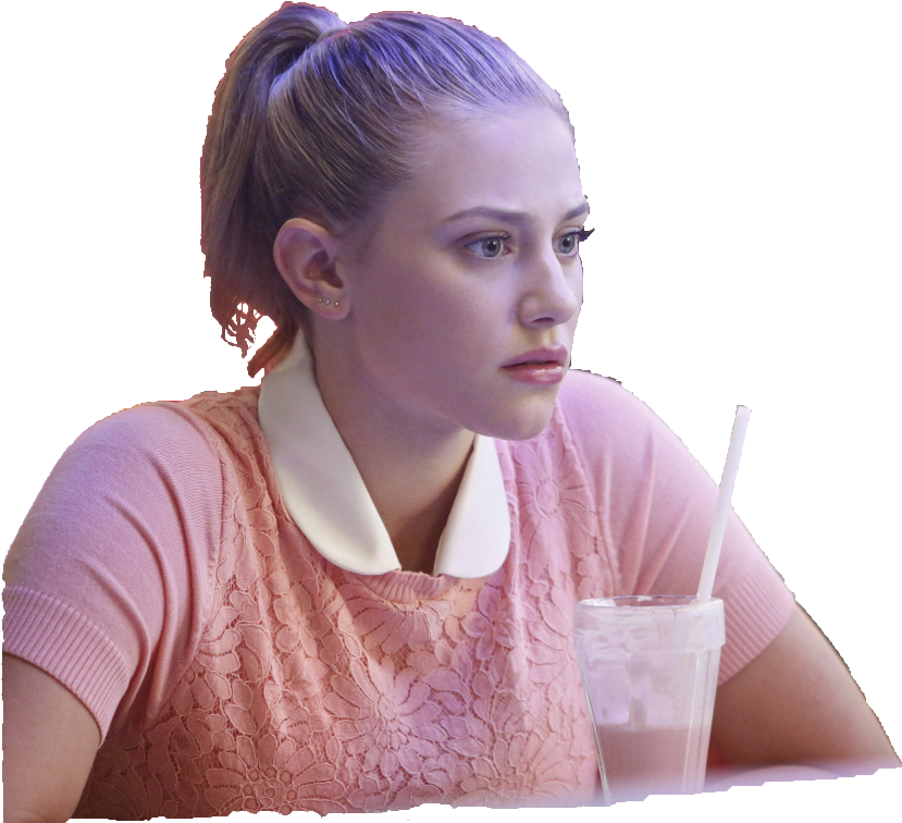 Transparent Cw Riverdale Main Characters - Lili Reinhart Riverdale (1200x800), Png Download