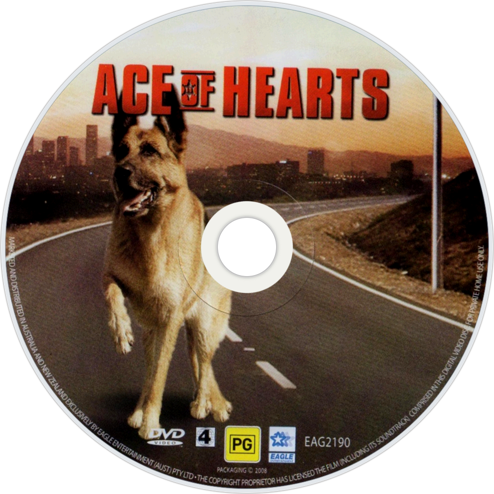 Ace Of Hearts Dvd Disc Image - Ace Of Hearts Dvd (1000x1000), Png Download