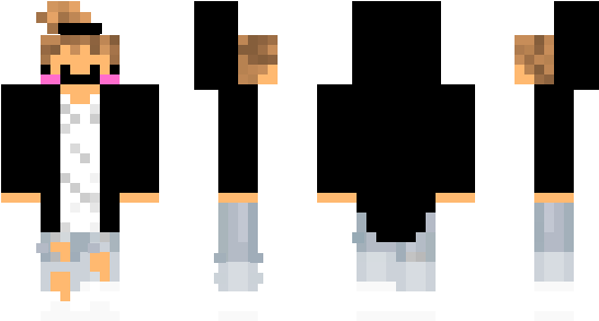 Minecraft Skin Grafiti - Minecraft Skin Play (600x348), Png Download