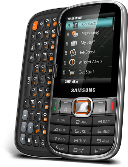 Samsung Array Sph M390 Boost Mobile Phone (550x570), Png Download