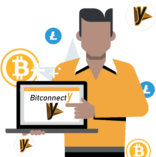 Bitconnect Y Coin Specification - Bunkieshop Bitcoin Logo 2017 Tshirt Many Types, Sizes (701x540), Png Download