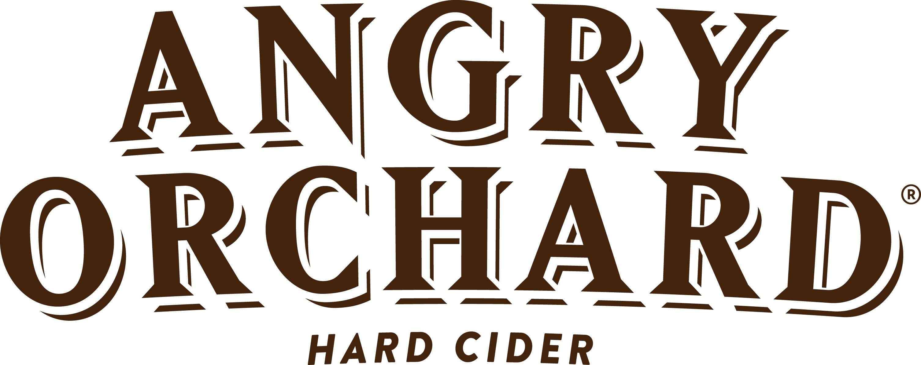 Draught Logo - Angry Orchard Cider Logo (3012x1195), Png Download