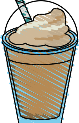 Milkshake Clipart Whipped Cream Png - Milkshake (640x480), Png Download