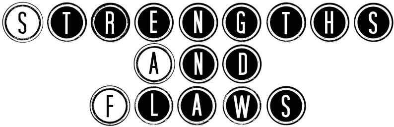 Strengths Anf Flaws - Tangletown Fine Art Checkered (794x256), Png Download