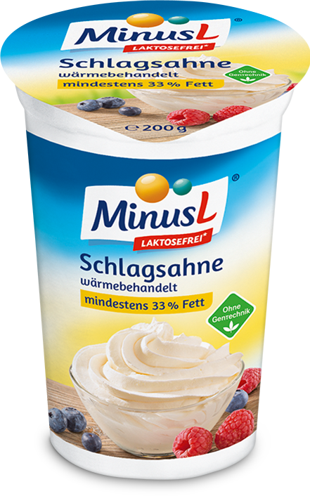Minusl Fresh Whipping Cream - Minus L Sahne (441x706), Png Download