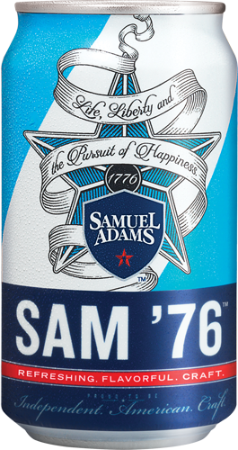 Currently Available In 12 Oz - Samuel Adams Sam 76 (265x500), Png Download