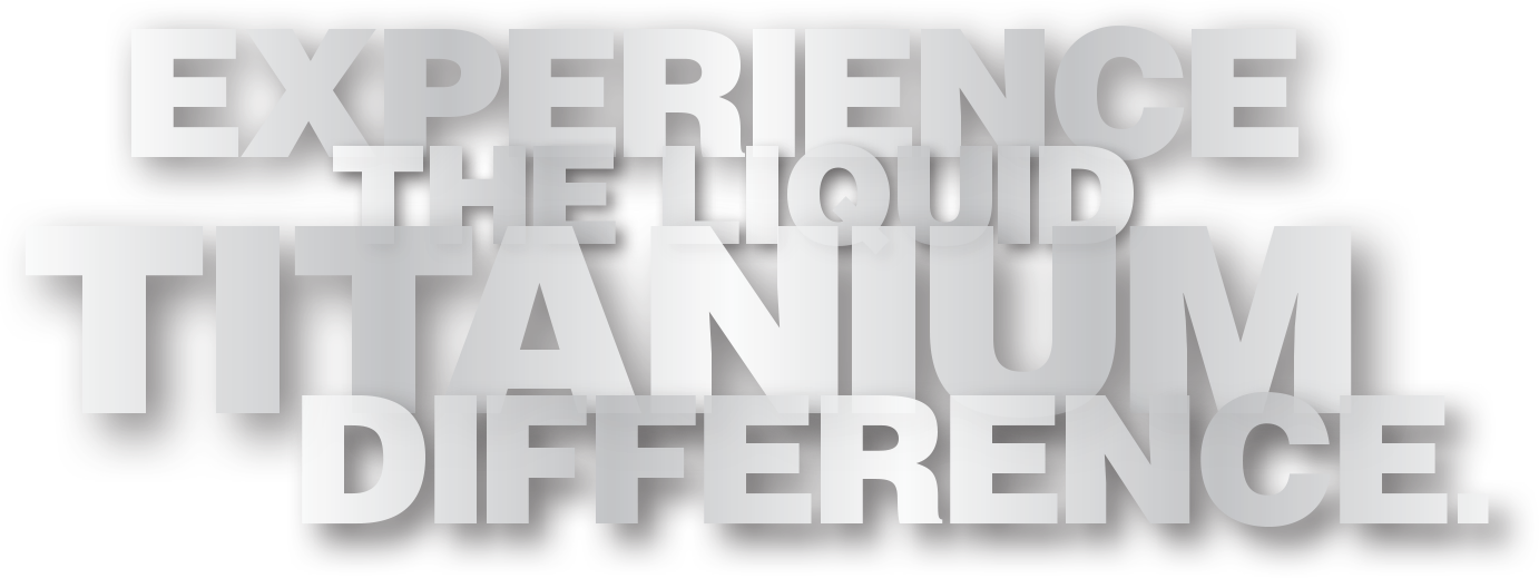 Liquid Titanium Difference - Liquid (1382x519), Png Download
