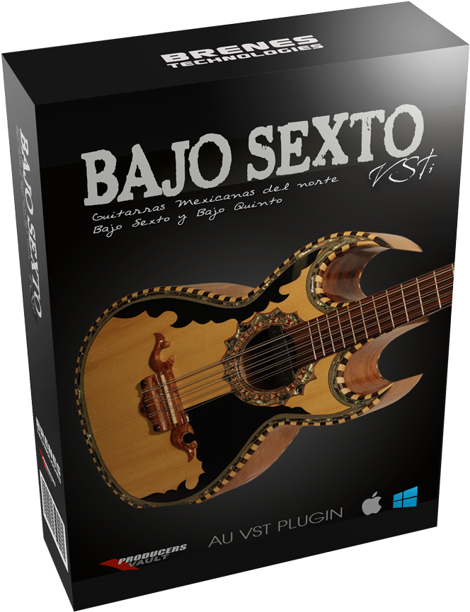 Bajo Sexto Vsti - Plug-in (695x900), Png Download