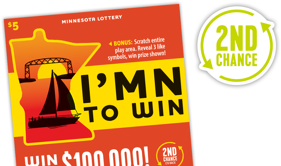 Imntowin 2ndchance Main - Minnesota State Lottery (1140x640), Png Download