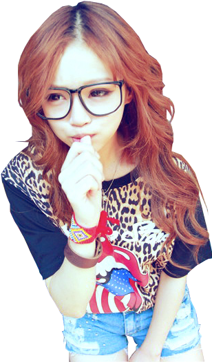 Resultado De Imagem Para Seo Ji Hye Ulzzang Seo Ji - Shin Hoseok Ex Girlfriend (491x600), Png Download