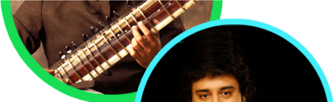 Indian Classical Sitar & Fusion Artist, Niladri Kumar - Jawahar Kala Kendra (1144x341), Png Download