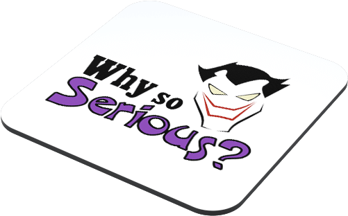 Why So Serious - Illustration (500x500), Png Download