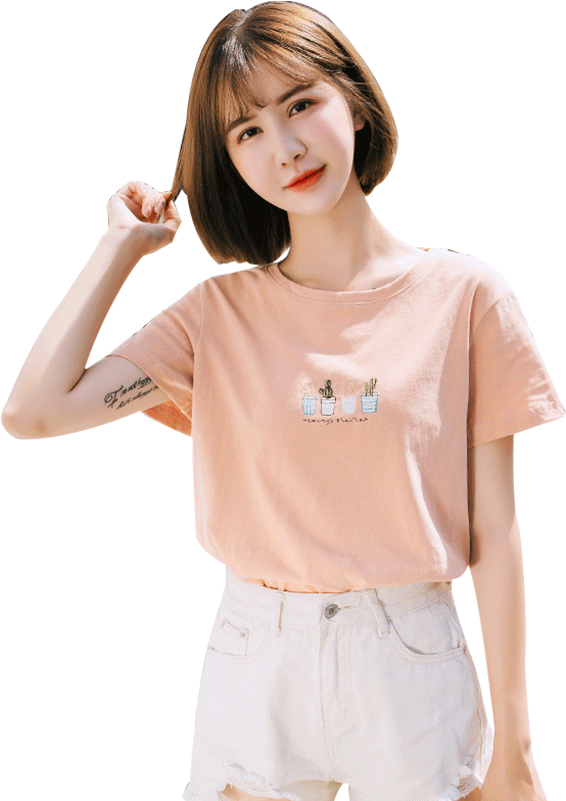 Short Sleeved T Shirt Female 2018 New Summer Dress - Sleeve (800x800), Png Download